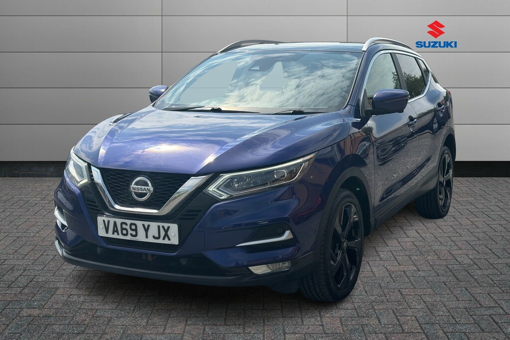 Nissan Qashqai 1.3 Dig-t Tekna VA69YJX Blue #4