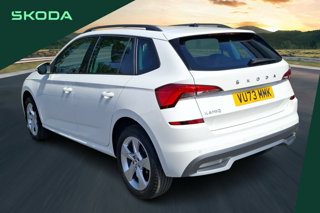 Skoda Kamiq 1.5 Tsi Se Drive VU73MMK White #3