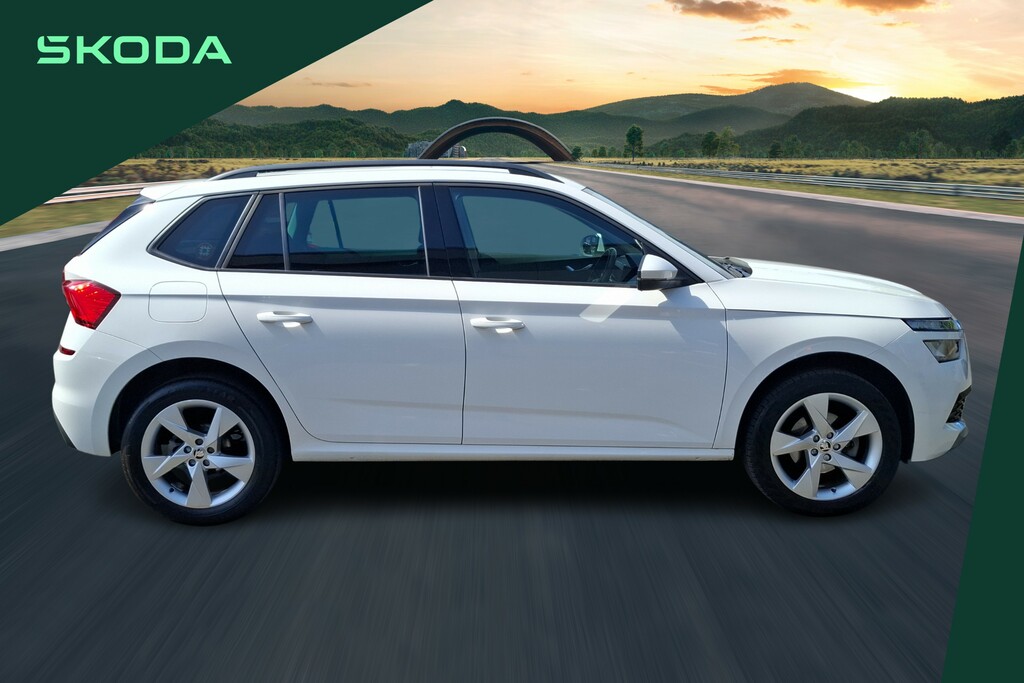 Skoda Kamiq 1.5 Tsi Se Drive VU73MMK White #4