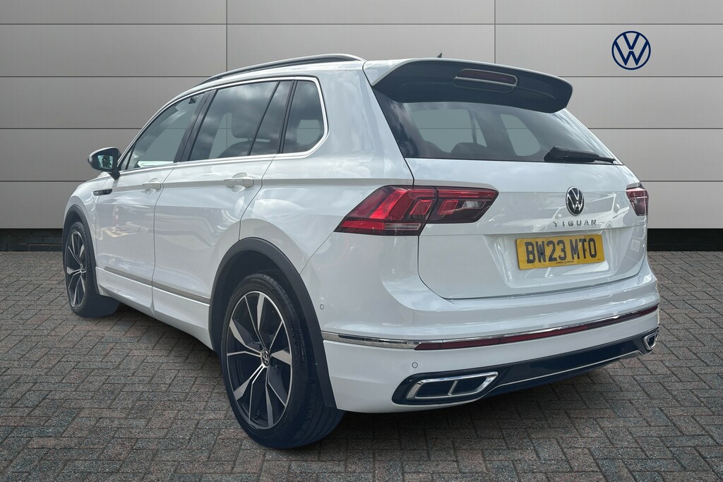 Volkswagen Tiguan 2.0 Tdi R-line Dsg BW23MTO White #3