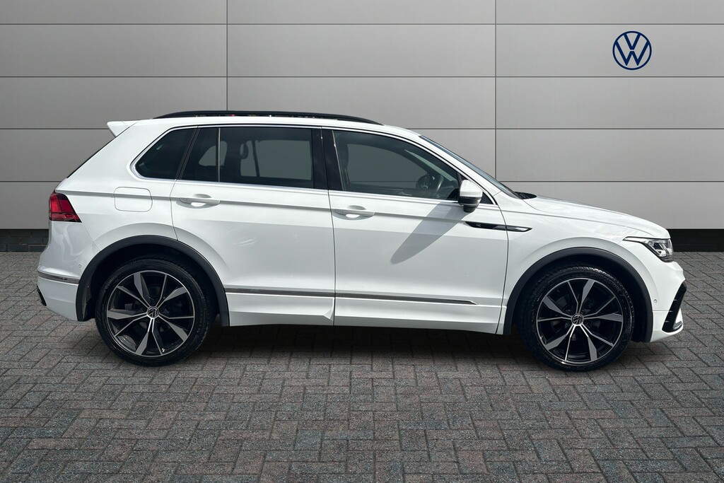 Volkswagen Tiguan 2.0 Tdi R-line Dsg BW23MTO White #4