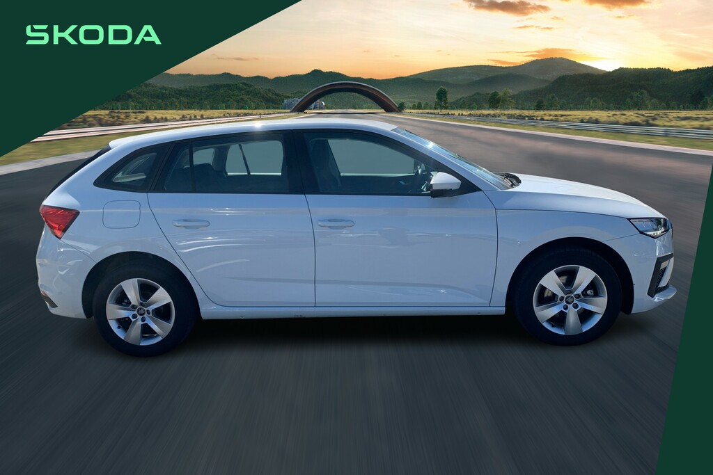 Skoda Scala 1.0 Tsi 116 Se Edition Dsg GL25UUH White #4