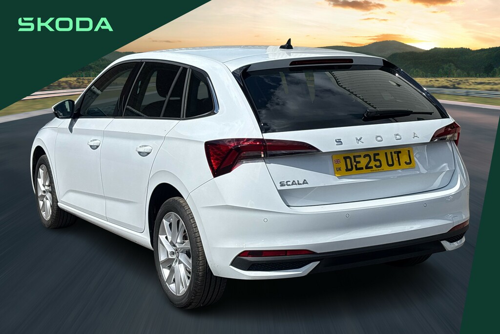 Skoda Scala 1.5 Tsi Se L Dsg White #3