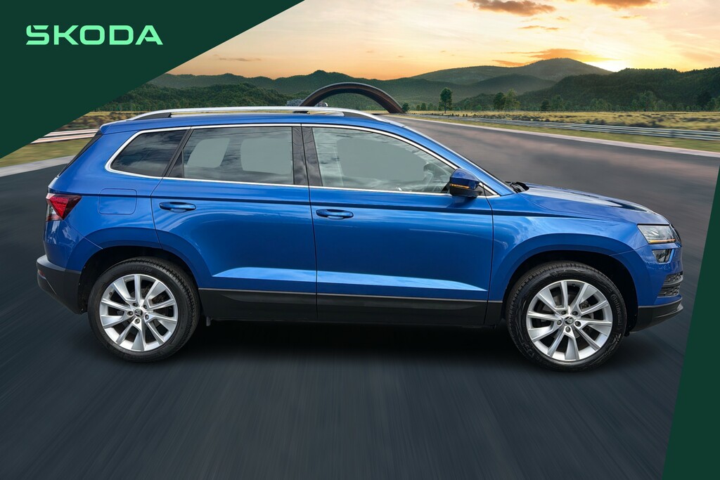 Skoda Karoq 1.5 Tsi Se L Dsg Blue #4