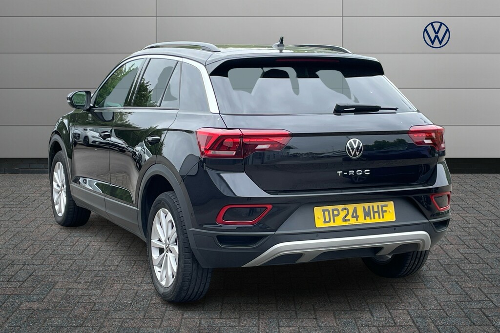 Volkswagen T-Roc 1.5 Tsi Match Dsg DP24MHF Black #3
