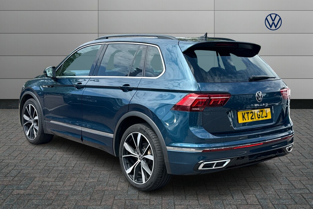 Volkswagen Tiguan 2.0 Tdi 200 4Motion R-line Dsg KT21GZJ Blue #3
