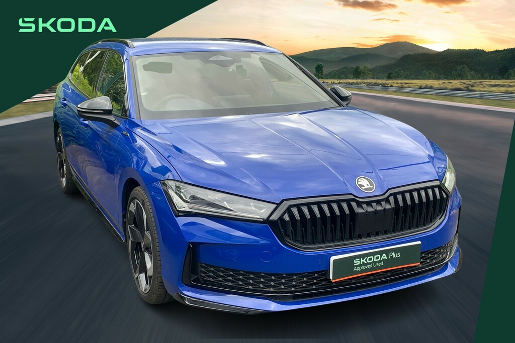 Skoda Superb 2.0 Tsi 204 Sportline Dsg Blue