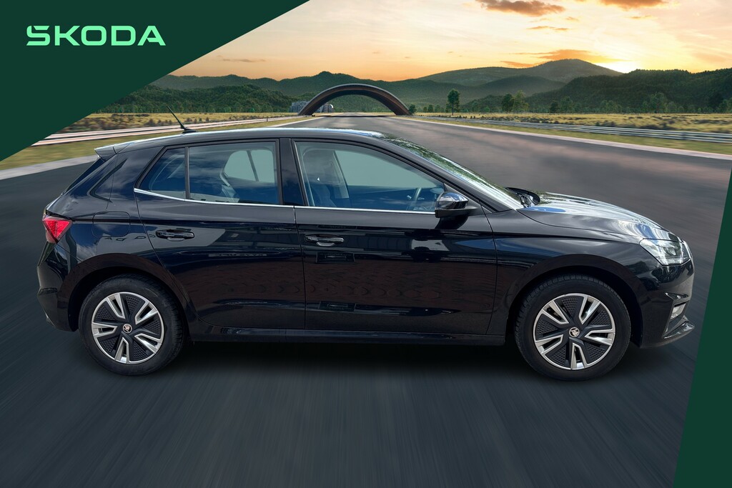 Skoda Fabia 1.0 Tsi 110 Se L Dsg KO23UHK Black #4