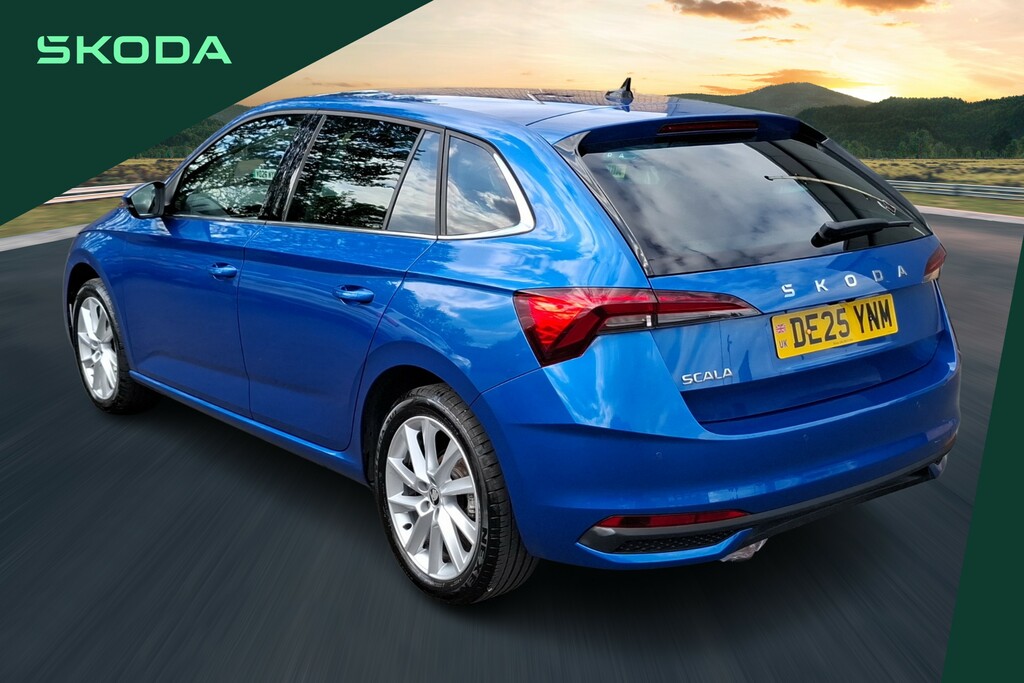 Skoda Scala 1.0 Tsi 116 Se L Edition DE25YNM Blue #3