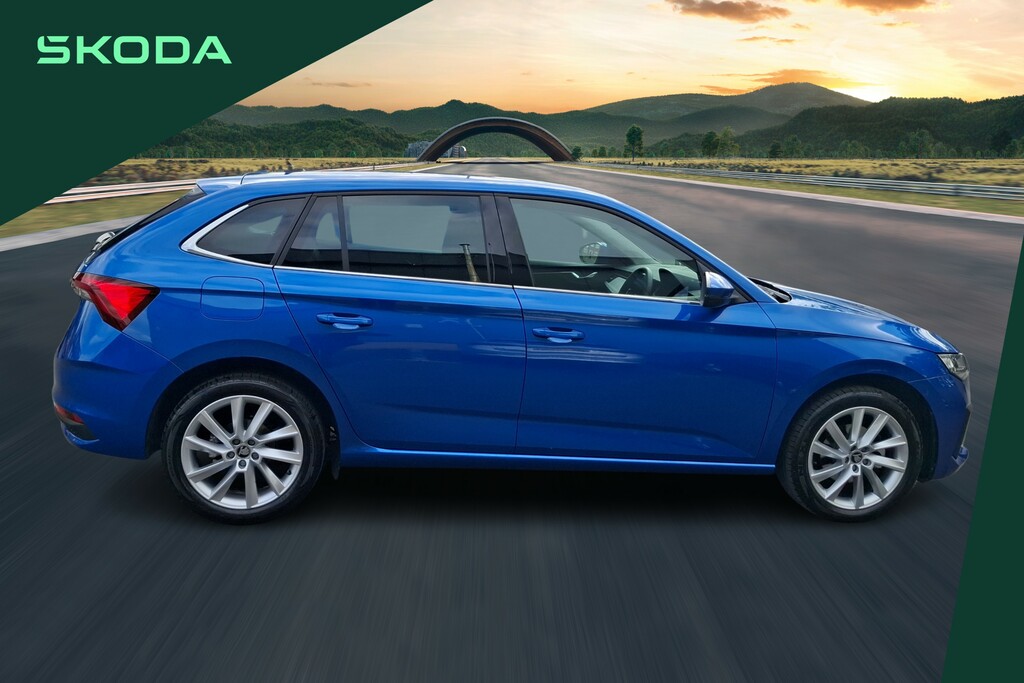 Skoda Scala 1.0 Tsi 116 Se L Edition DE25YNM Blue #4