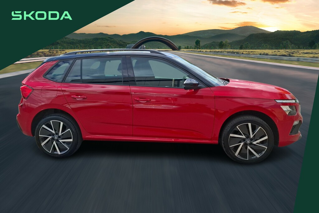 Skoda Kamiq 1.0 Tsi Design Edition Dsg Red #4