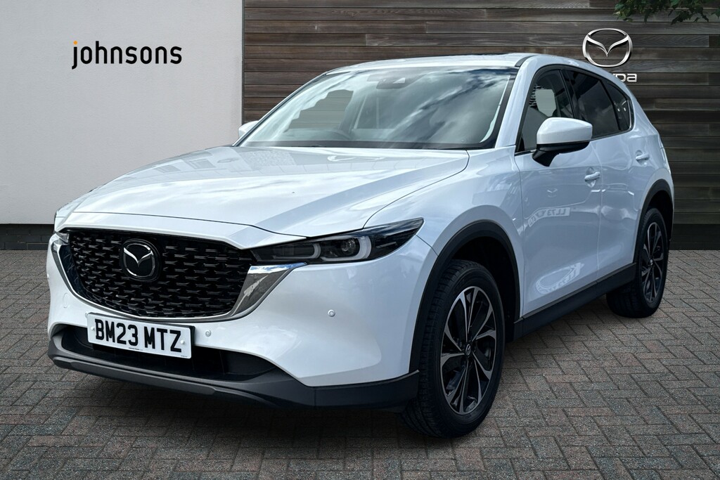 Mazda CX-5 2.0 E-skyactiv G Mhev Exclusive-line BM23MTZ White #4