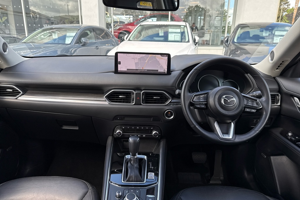 Mazda CX-5 2.0 E-skyactiv G Mhev Exclusive-line BM23MTZ White #3