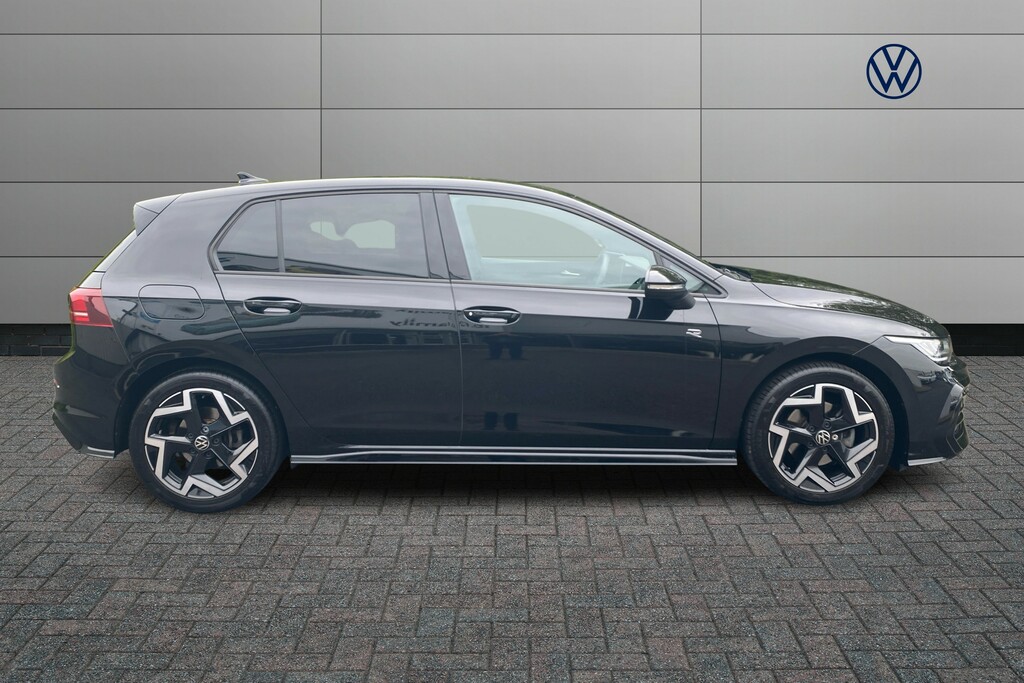 Volkswagen Golf 1.5 Etsi 150 R-line Dsg NL75VDT Black #4
