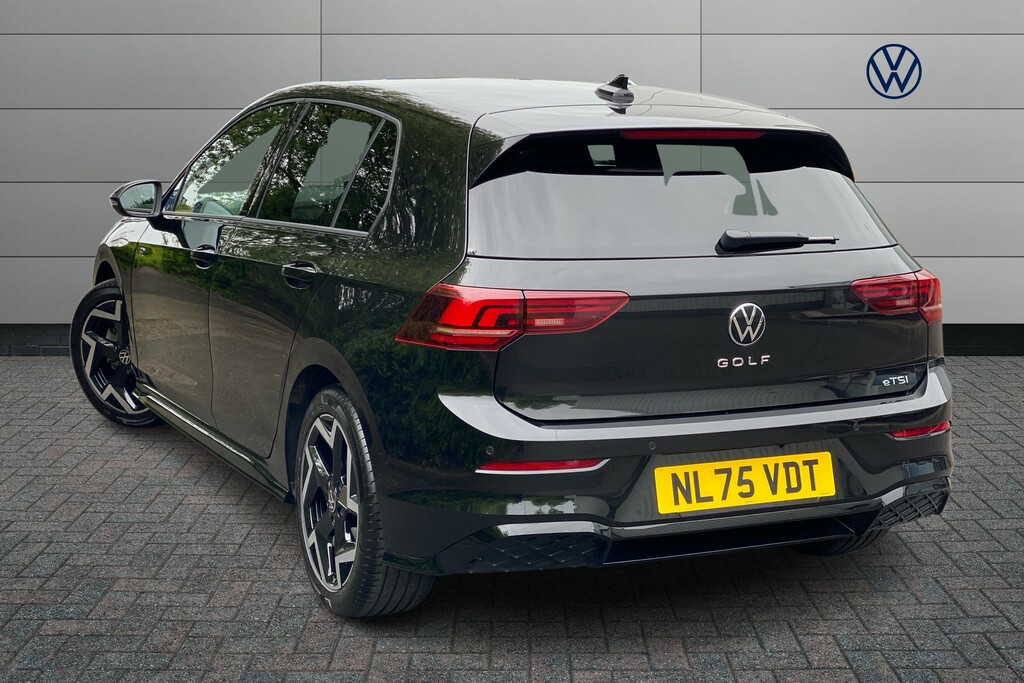 Volkswagen Golf 1.5 Etsi 150 R-line Dsg NL75VDT Black #3