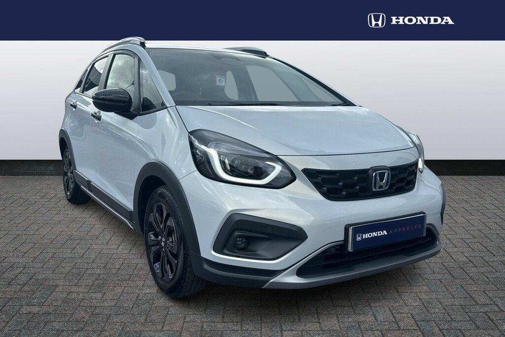 Honda Jazz 1.5 I-mmd Hybrid Crosstar Advance Ecvt White