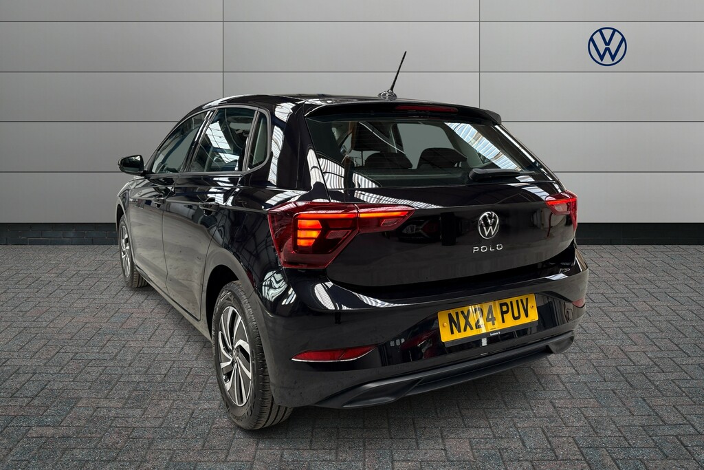 Volkswagen Polo 1.0 Tsi Life Dsg NX24PUV Black #3