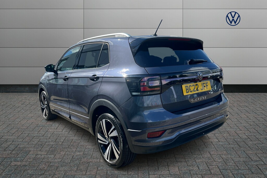Volkswagen T-Cross 1.5 Tsi Evo R-line Dsg BC22JFF Grey #3