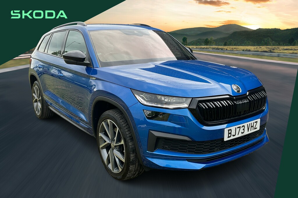 Skoda Kodiaq 2.0 Tsi 190 Sport Line 4X4 Dsg 7 Seat Blue