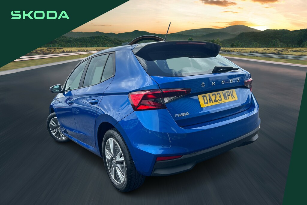 Skoda Fabia 1.0 Tsi Se Comfort DA23WPK Blue #3