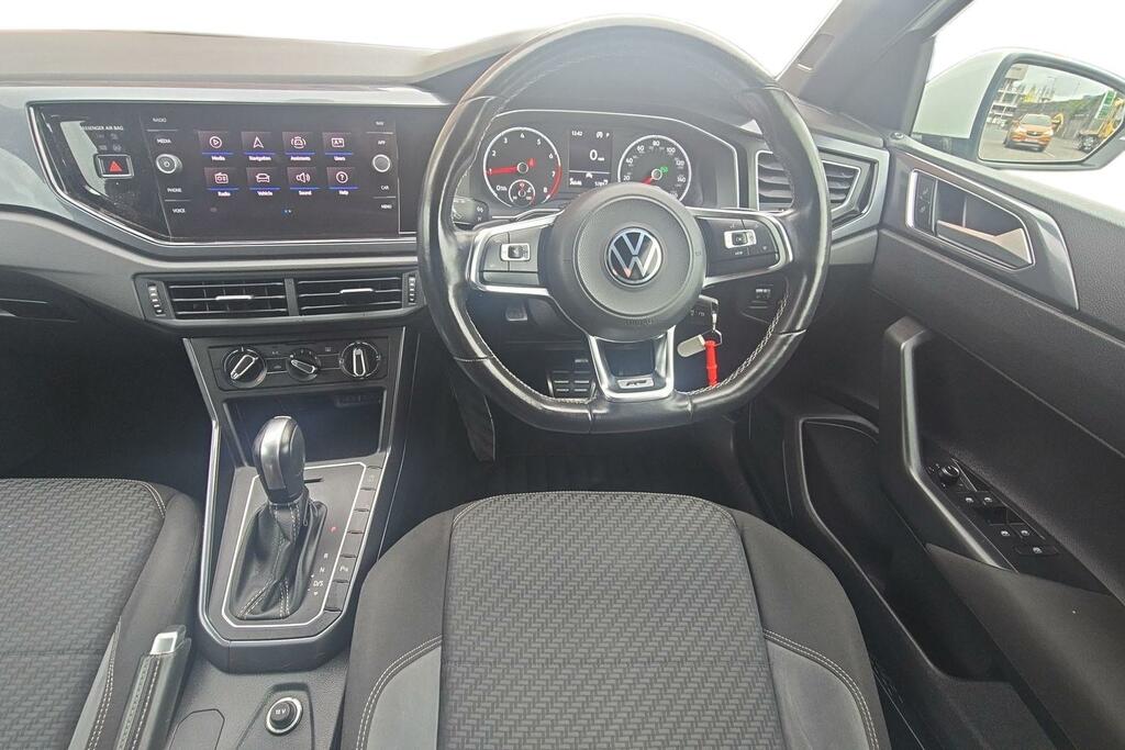 Volkswagen Polo 1.0 Tsi 95 R-line Dsg DP21TTV White #2
