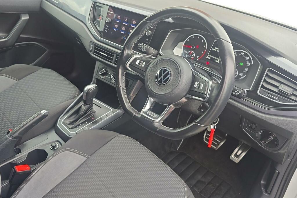 Volkswagen Polo 1.0 Tsi 95 R-line Dsg DP21TTV White #6