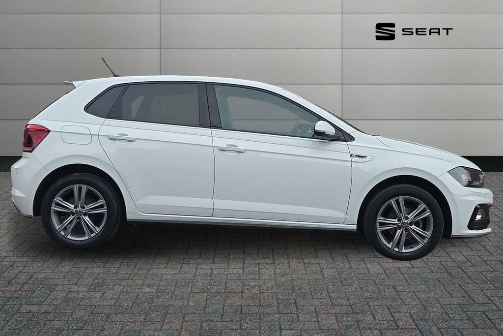Volkswagen Polo 1.0 Tsi 95 R-line Dsg DP21TTV White #4