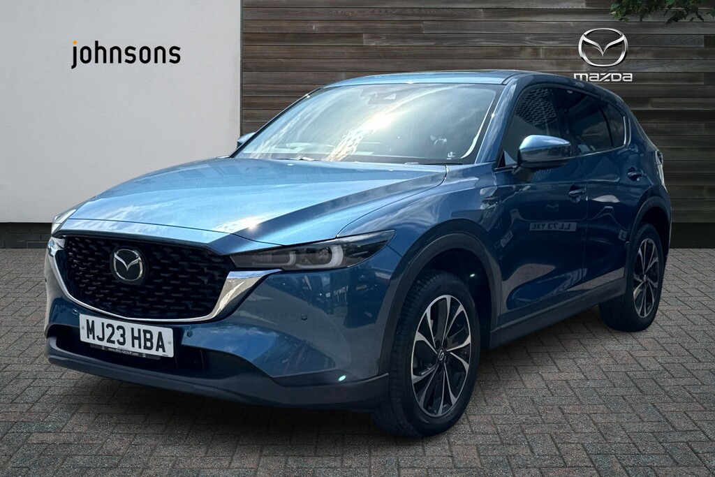 Mazda CX-5 2.0 E-skyactiv G Mhev Exclusive-line MJ23HBA Blue #4