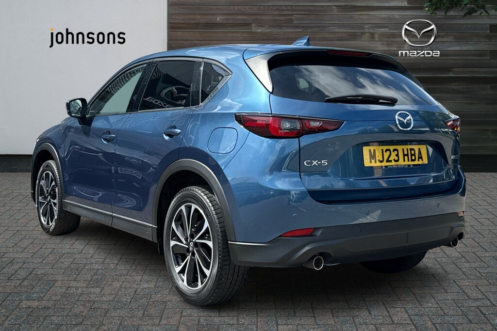 Mazda CX-5 2.0 E-skyactiv G Mhev Exclusive-line MJ23HBA Blue #2