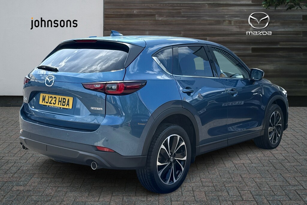 Mazda CX-5 2.0 E-skyactiv G Mhev Exclusive-line MJ23HBA Blue #5