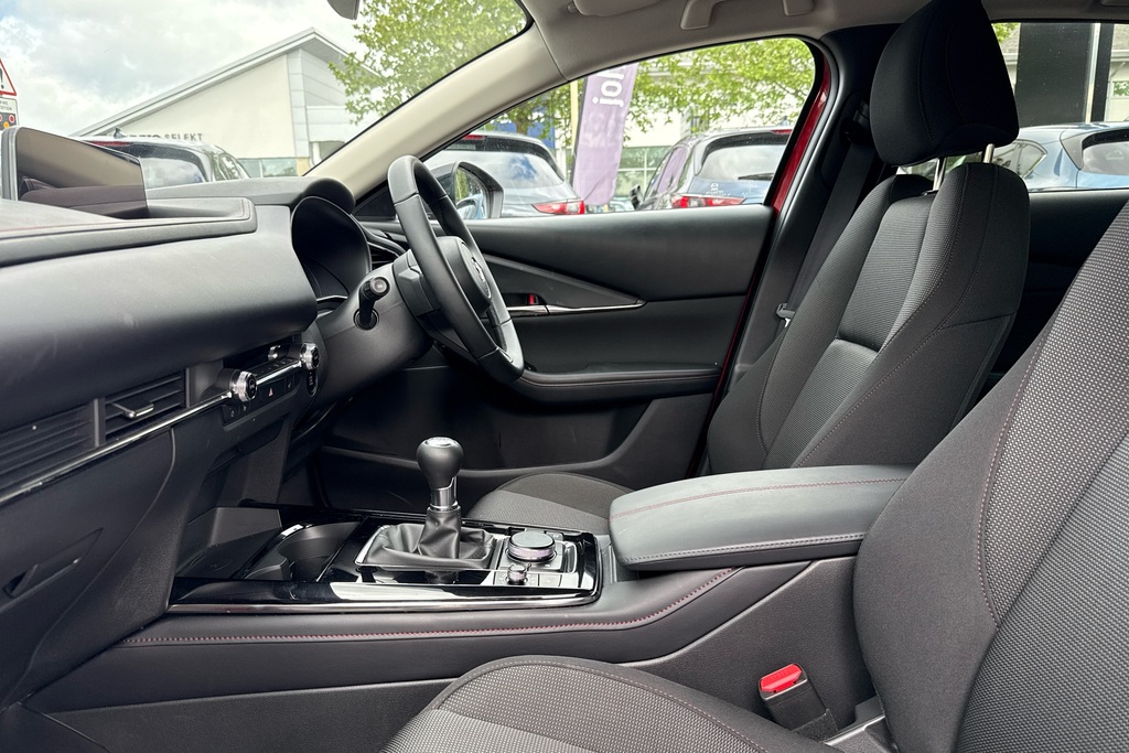 Mazda CX-30 2.5 E-skyactiv G Mhev 140 Homura VO75YTX Red #6