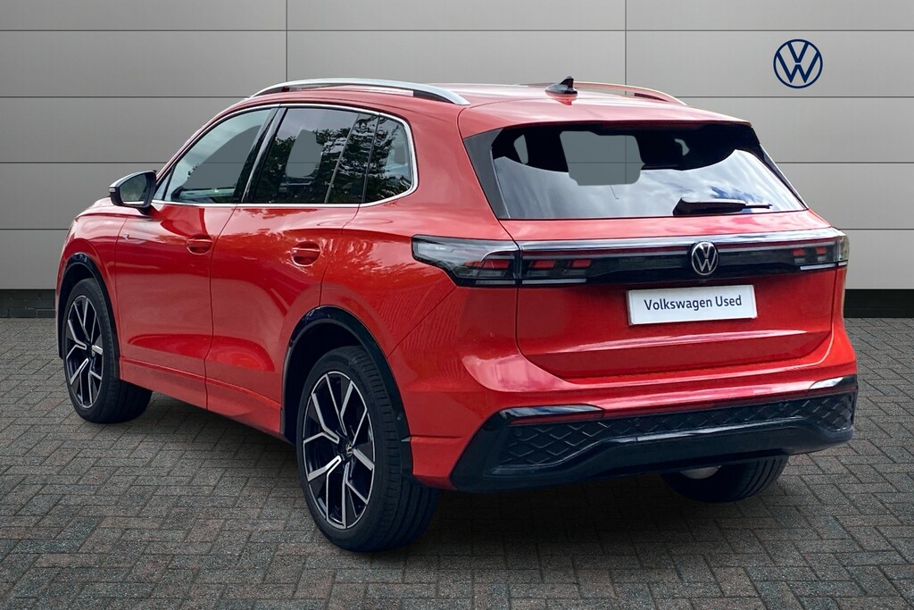 Volkswagen Tiguan 1.5 Etsi 150 R-line Dsg PG24EKC Red #3