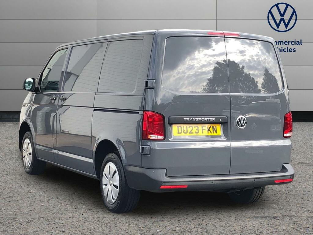 Volkswagen Transporter 2.0 Tdi 110 Startline Van DU23FKN Grey #2