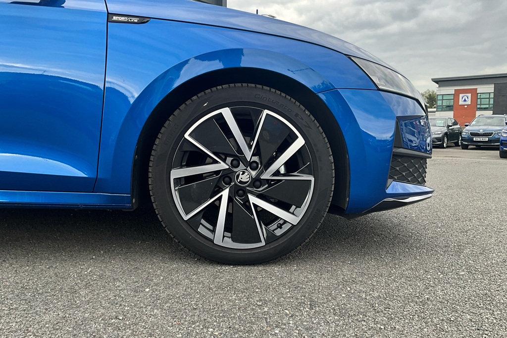 Skoda Octavia 1.5 Tsi 150 E-tec Sportline Dsg Blue #5