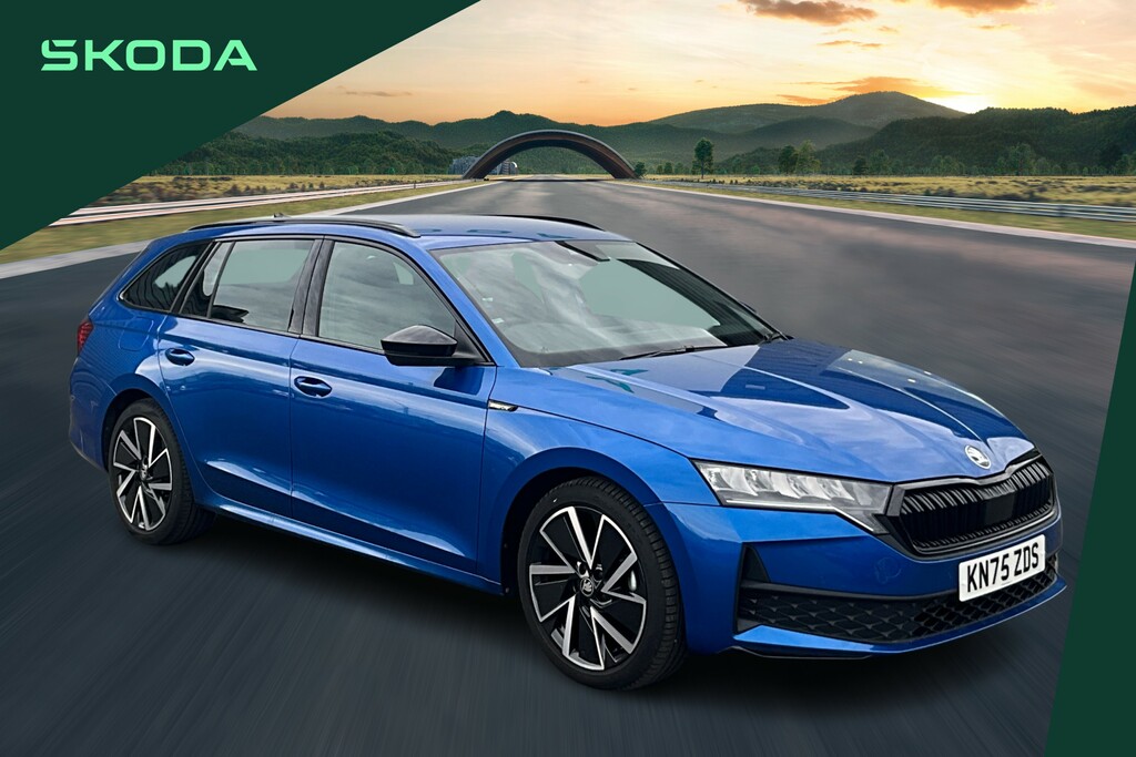 Skoda Octavia 1.5 Tsi 150 E-tec Sportline Dsg Blue