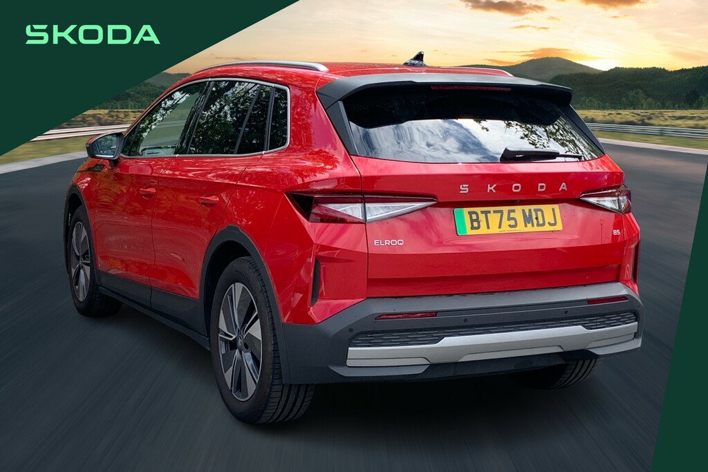 Skoda Elroq 210Kw 85 Edition 82Kwh BT75MDJ Red #3