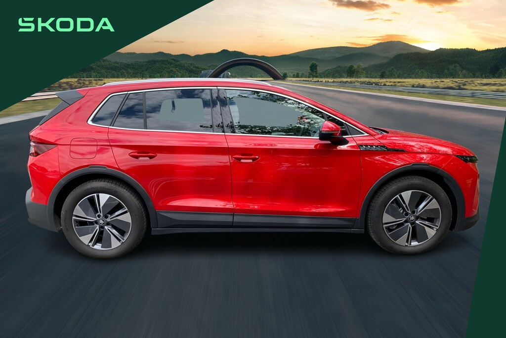 Skoda Elroq 210Kw 85 Edition 82Kwh BT75MDJ Red #4