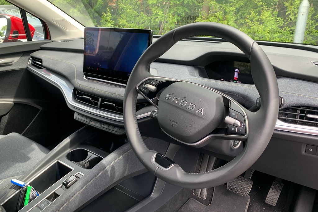Skoda Elroq 210Kw 85 Edition 82Kwh BT75MDJ Red #6