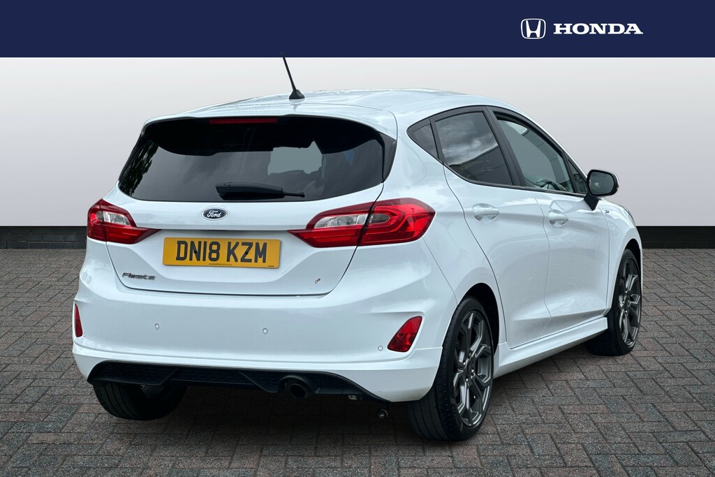 Ford Fiesta 1.0 Ecoboost St-line X DN18KZM White #5