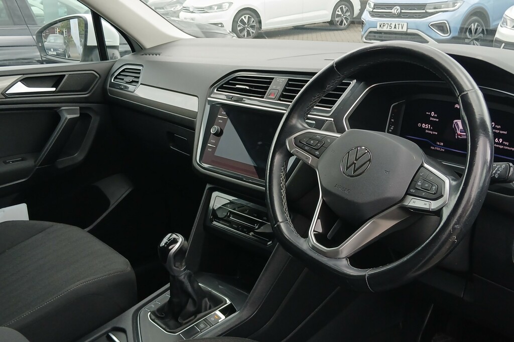 Volkswagen Tiguan Allspace 1.5 Tsi Life EX22JVL White #6