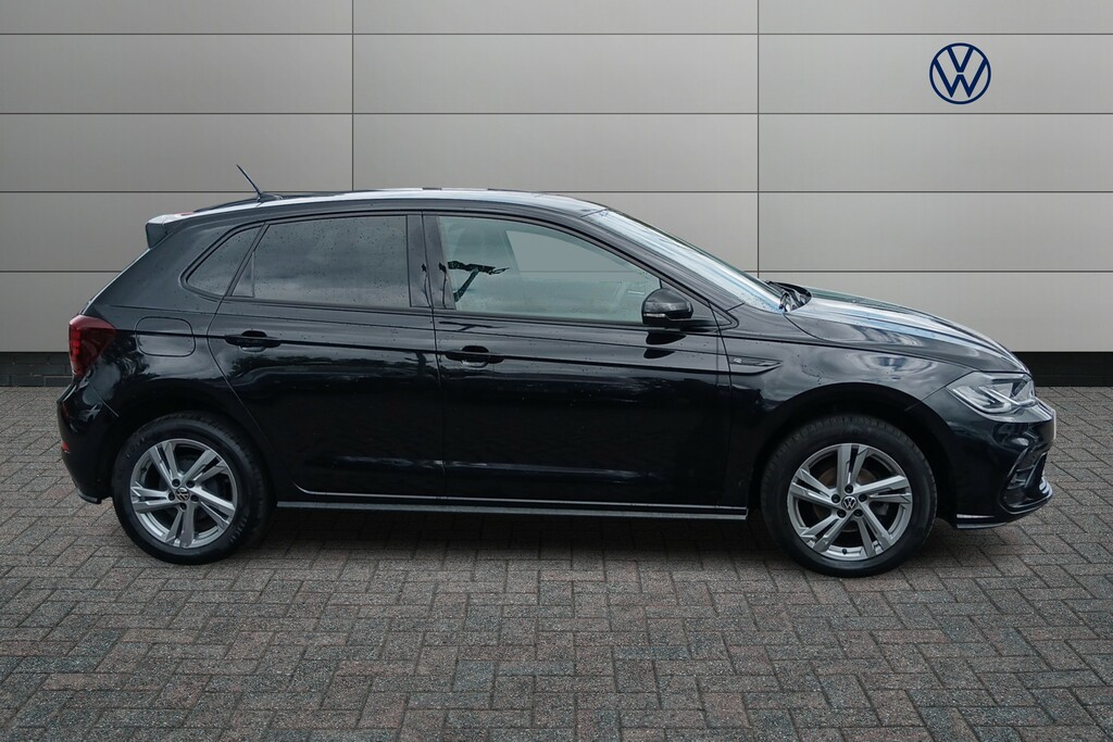 Volkswagen Polo 1.0 Tsi R-line Dsg EF74NNU Black #4