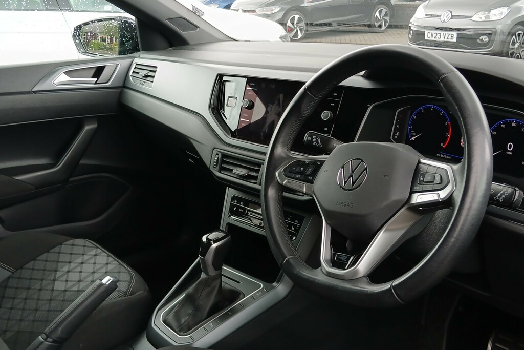 Volkswagen Polo 1.0 Tsi R-line Dsg EF74NNU Black #6