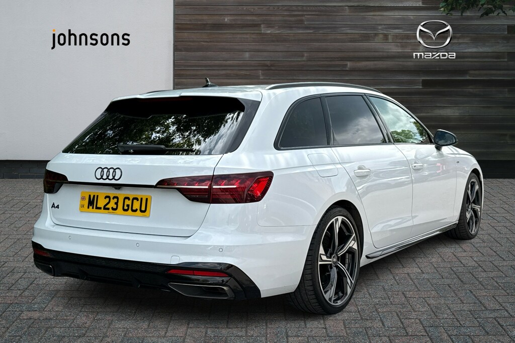 Audi A4 35 Tfsi Black Edition S Tronic ML23GCU White #5