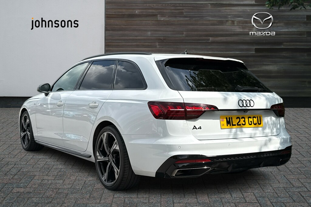 Audi A4 35 Tfsi Black Edition S Tronic ML23GCU White #2