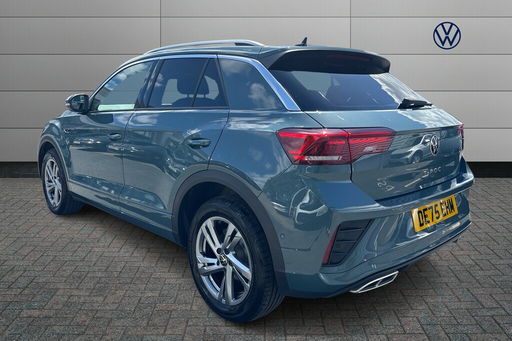 Volkswagen T-Roc 1.5 Tsi R-line DE75EHM Blue #3