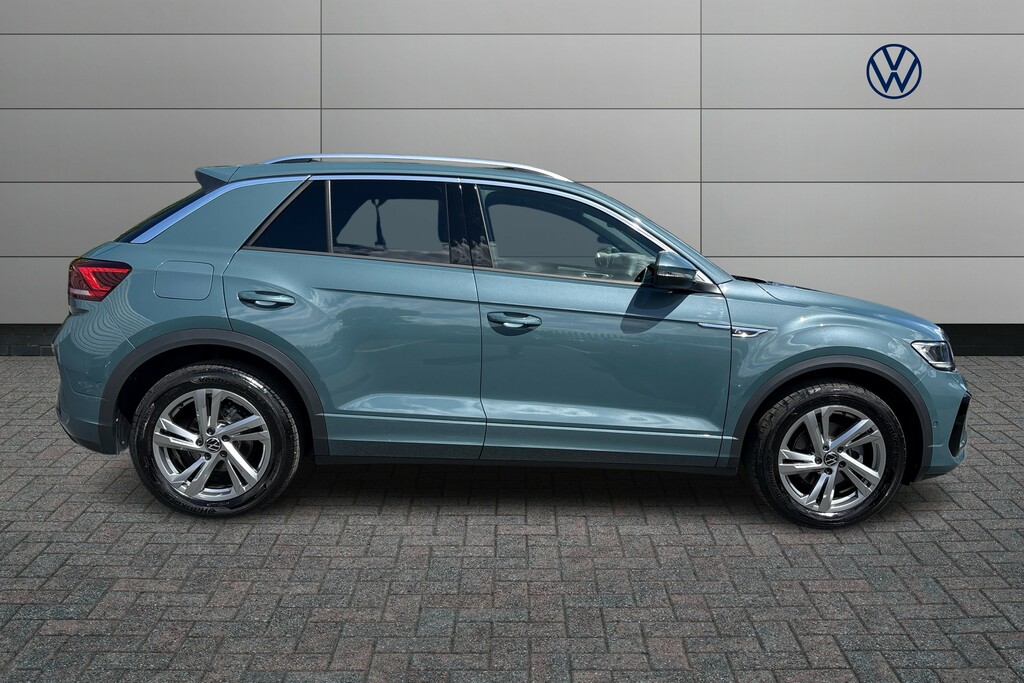 Volkswagen T-Roc 1.5 Tsi R-line DE75EHM Blue #4