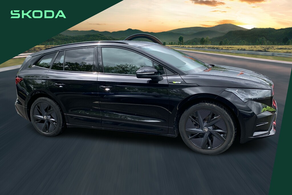 Skoda ENYAQ 250Kw Vrs 82Kwh 4X4 PN24XHH Black #4