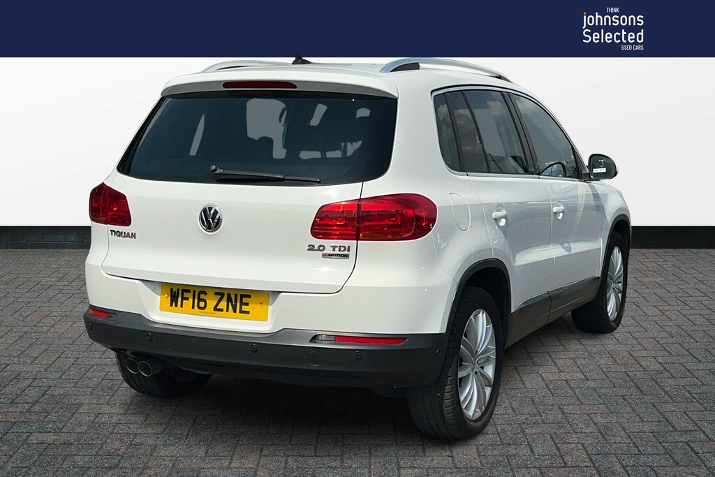 Volkswagen Tiguan 2.0 Tdi Bluemotion Tech Match Edition 150 WF16ZNE White #5