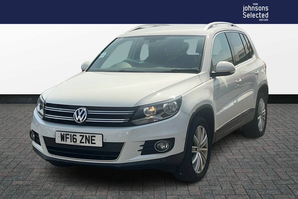 Volkswagen Tiguan 2.0 Tdi Bluemotion Tech Match Edition 150 WF16ZNE White #4