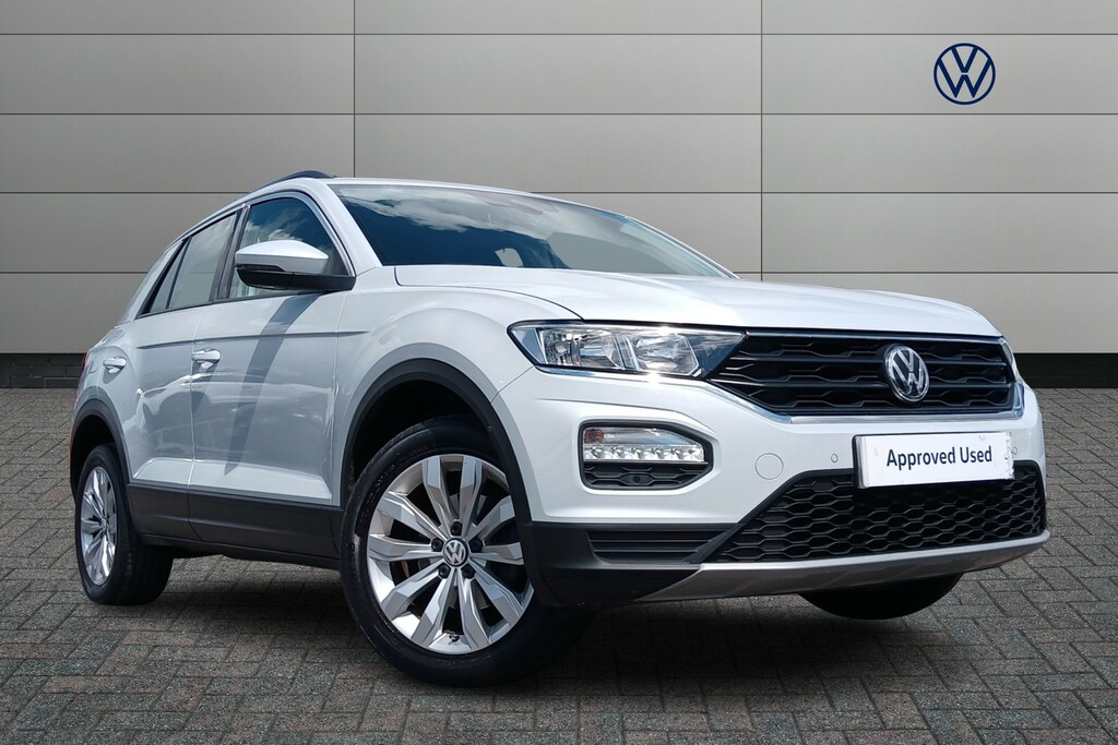 Volkswagen T-Roc 1.5 Tsi Evo Se Silver